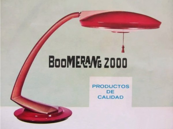 Lámpara Fase Boomerang 2000. Entre y Salga. Entreysalga